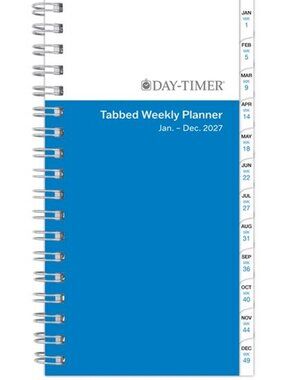 Day-Timer Simply Stated 2-Page-Per-Week Planner Jan-Dec, 2027, 3-3/4" x 6-3/4"
